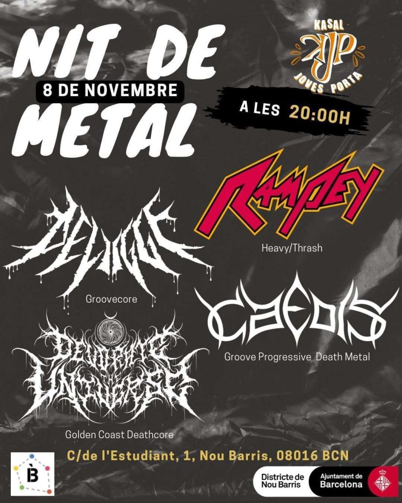 Cartel Concierto BCN